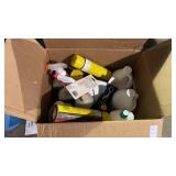 Box of Cleaning Supplies