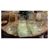 Lot of Glass Baking Dishes