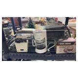 Toaster Oven, Coffee Maker, chopper and More