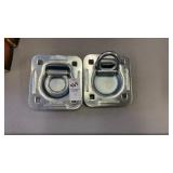 2 Recessed Mount D-Rings