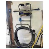 Wall Mounted Garden Organizer w hose
