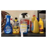 2 Shelves of of Tire Cleaner, Undercoat, Dawn,