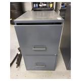 Small 2 level filing cabinet