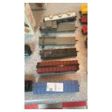 Collection features various HO scale model train