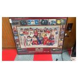 Framed poster 1987 "The Winston" NASCAR All-Star