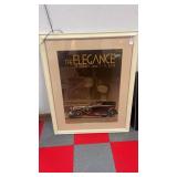 Framed poster for The Elegance at Hershey 32x26