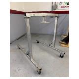 Steel Work Stand on Wheels