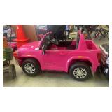 Pink Licensed GMC Sierra Denali Kids Electric