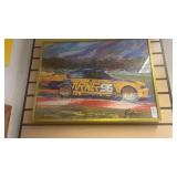 Framed Turner Motorsport BMW E46 M3 #96 art print