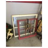 Two Decorative Window Panels