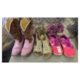 Girlï¿½s Shoes/Boots - Youth 1 & 2
