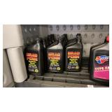 Shelf Lot of 10W-30 Synthetic Blend and Fuel