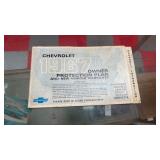 Vintage Chevrolet 1967 Owner Protection Plan and