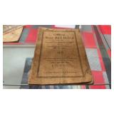 Vintage Official Baseball Rules Book 1933 &