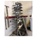 Heavy Duty Steel Rack (No Contents)