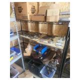 Metal rack no contents