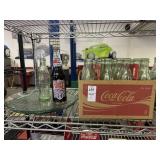 4 6-pack Coca-Cola Glass w carrier and Richard