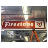 Firestone Plastic Sign 12ft x 32 in