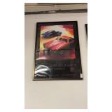 Framed poster for the 36th Annual Concours