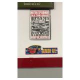 Gordon Ave. NASCAR and Motor Speedway Sign