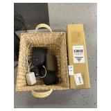 Basket of Echo dot, other electronics