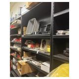 Metal Shelving NO CONTENTS