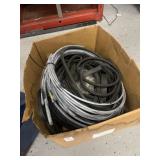 Box of various types of rubber weather stripping
