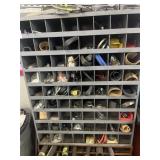 Contents inside of Shelving