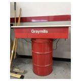 Graymills drum mount parts washer