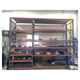 Industrial shelving - * No contents- 153 wide x