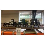 Lot of 3 Vintage Bank Trucks