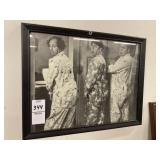Framed The Three Stooges print - 8 x 10 inches