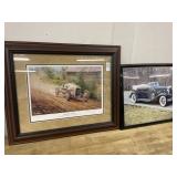 2 Framed prints -  American Victory" by Peter