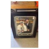 Sidney Crosby & Mario Lemiux Framed Stanley Cup
