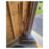 Brooms  & racks