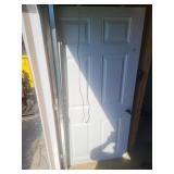 Plastic door 36in. X 72in. No frame