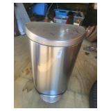 Stainless kitchen garbage can