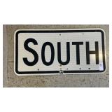 Metal PennDot Directional Sign