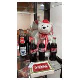 Coca Cola NASCAR Bottles, Penn State Bottles, and