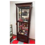 Sliding Door Display Cabinet NO CONTENTS