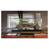 Gold Die Cast Car