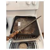 Trays & Knife Sharpener
