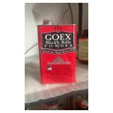 Canister of GOEX Black Rifle Powder