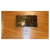 Vintage Winchester Repeating Arms solid brass