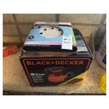 Sanding Discs and Black + Decker Orbit Sander