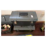 Two Plastic Toolboxes