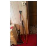 Wooden Walking stick, scraper, old Wooden