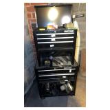 Black Craftsman 2 Piece Movable Tool Chest. NO