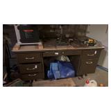 Industrial Metal Desk