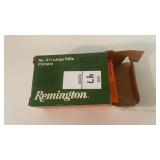 Remington No. 9 1/2 Large Rifle Primers. not full